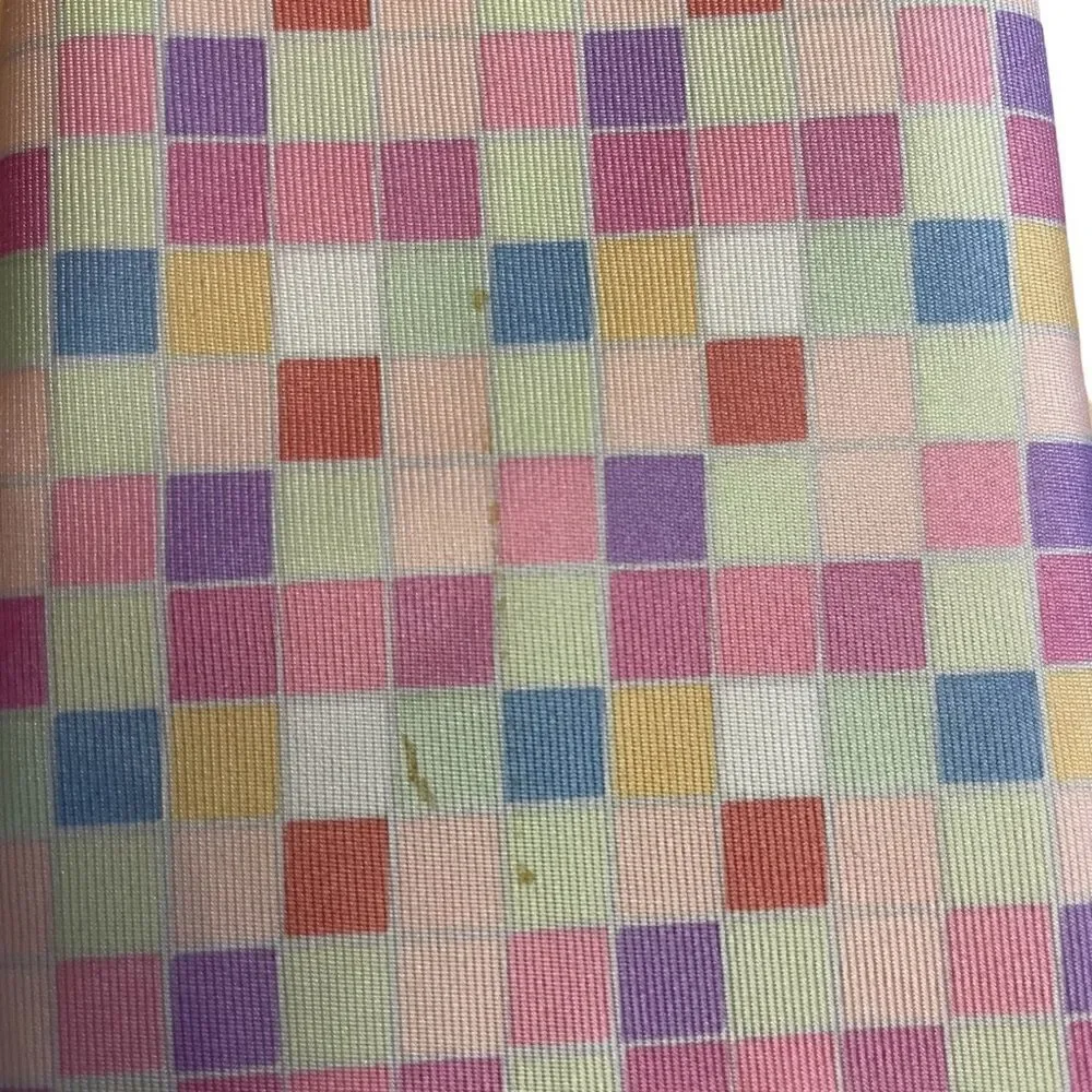 Marks & Spencer Pastel Check Silk Tie